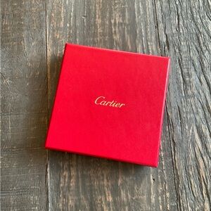 Authentic Cartier Card Box – 6” x 6” – Box Only